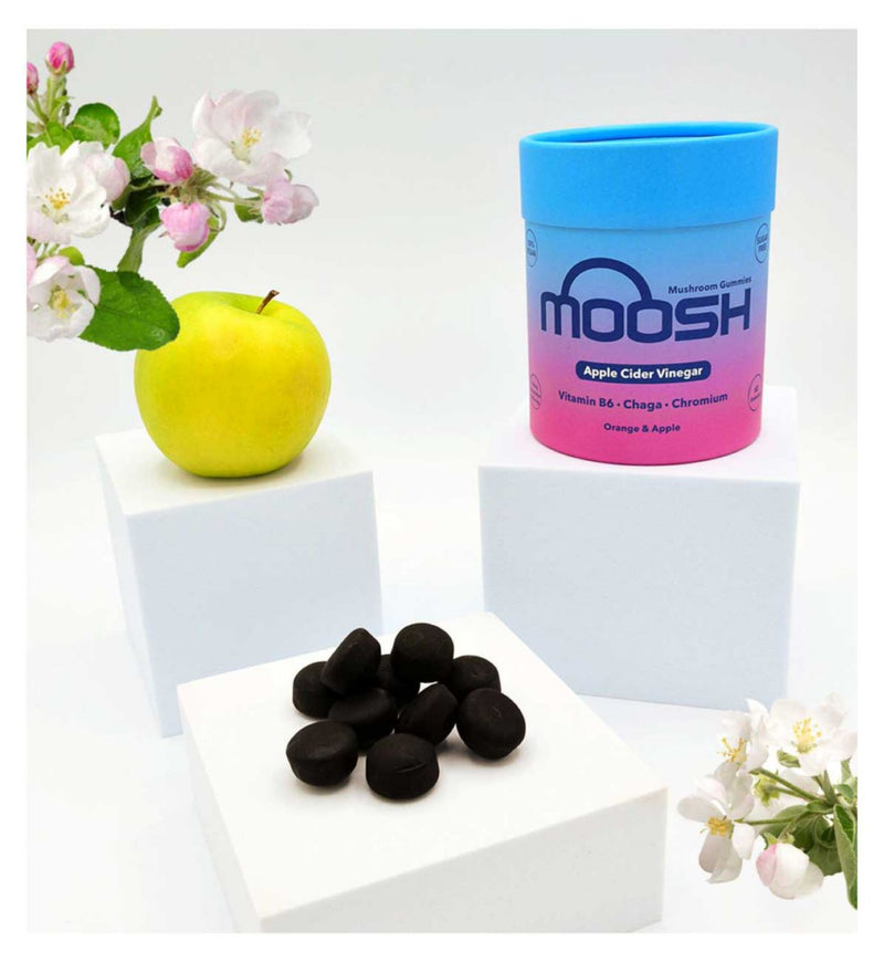 Moosh mushroom gummies apple cider vinegar 60 gummies - British product