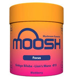 Moosh Mushroom Gummies Focus Blackberry 60 Gummies