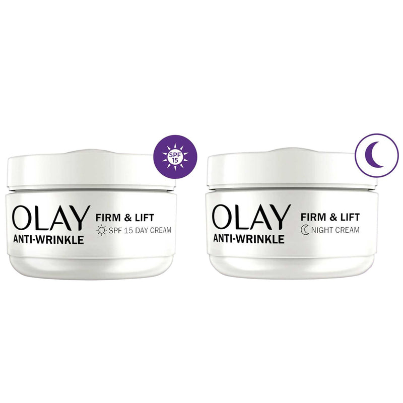 Olay Anti-Wrinkle Giftset with day and night cream (British brand)