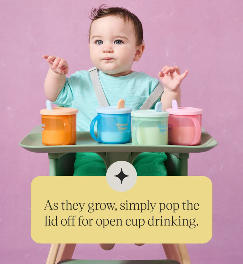 Tommee Tippee Free Flow sippy cup 190ml (British brand)