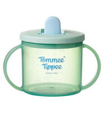 Tommee Tippee 190ml First Cup Sippy Cup Free-Flow Spout Easy Grip Handles 4m