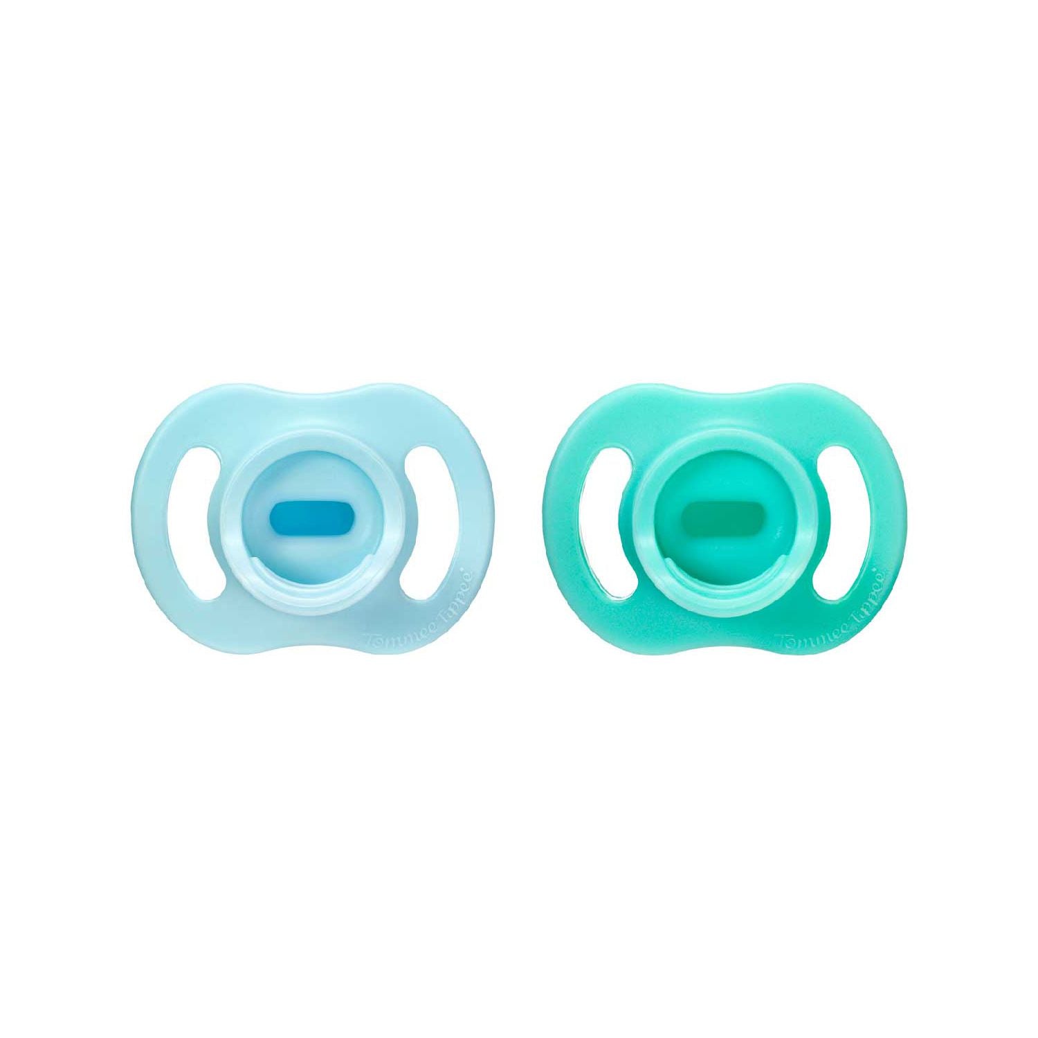 Tommee Tippee silicone soother 0-6m 2 pack (British brand)