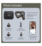 Therabody Theragun Prime Plus massage gun with heat attachment, UK version