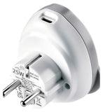 Go Travel EU USB-C adaptor 25w fast charger (British brand)