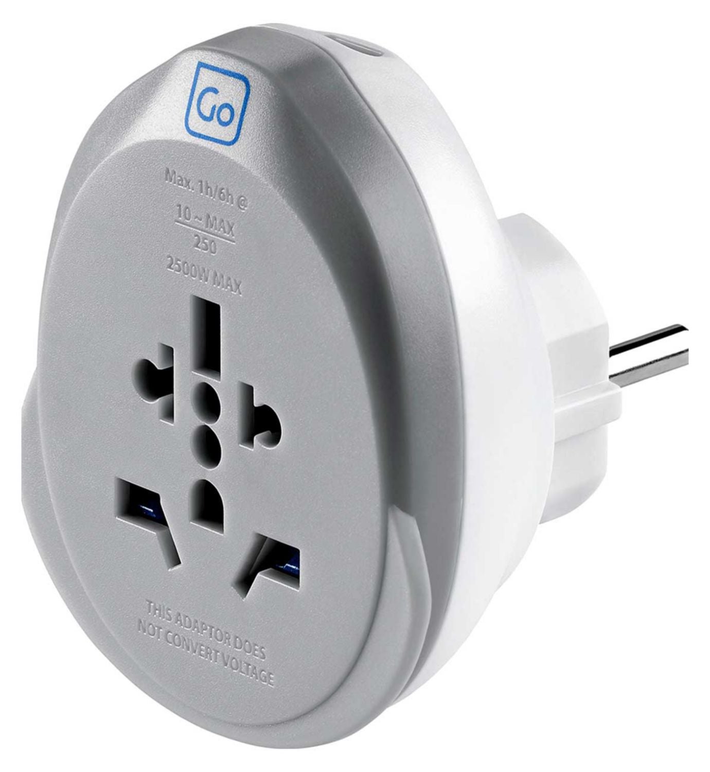 Go Travel EU USB-C adaptor 25w fast charger (British brand)