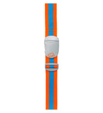 Go Travel luggage strap blue orange (British brand)