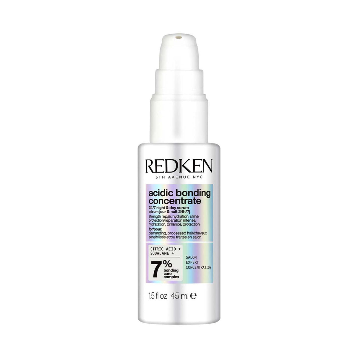 Redken Acidic Bonding Concentrate hair serum 45ml, imported from the UK