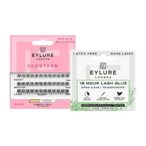 Eylure Fluffy Lash Clusters med limkost-applikator