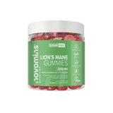 Novomins Lion's Mane gummies orange flavour 60s, imported from the UK