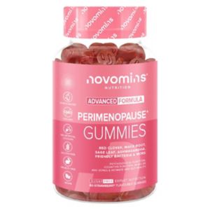 Boots Novomins Perimenopause Gummies Jordbærsmak Velværetilskudd 60-pakning - Kjøp online hos McGrocer