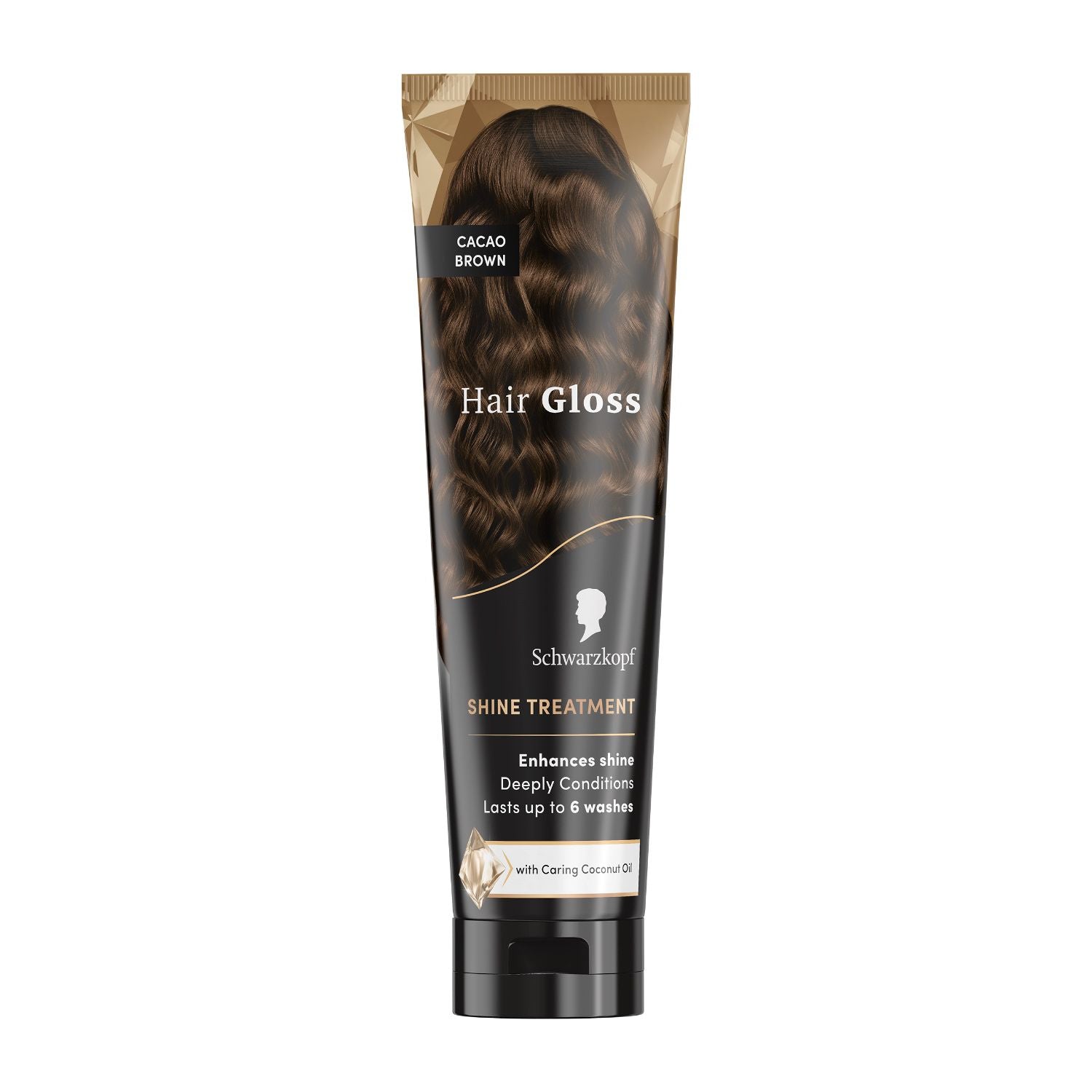 Schwarzkopf Hair Gloss Cacao Brown treatment 150ml, UK version