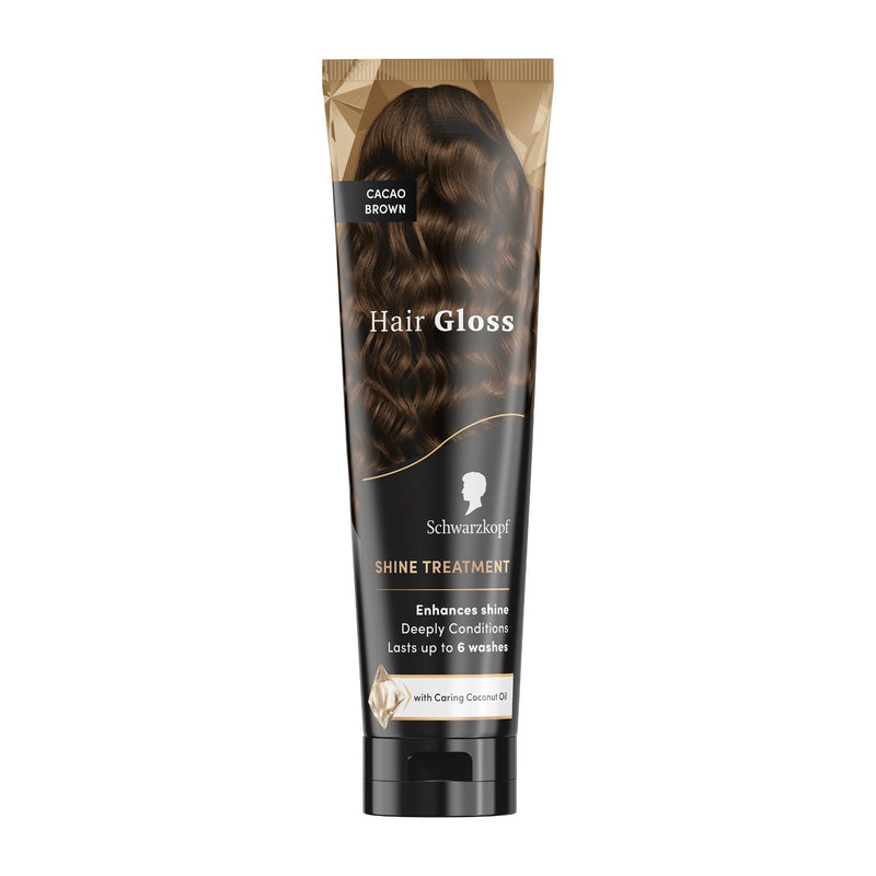 Schwarzkopf Hair Gloss Cacao Brown treatment 150ml, UK version