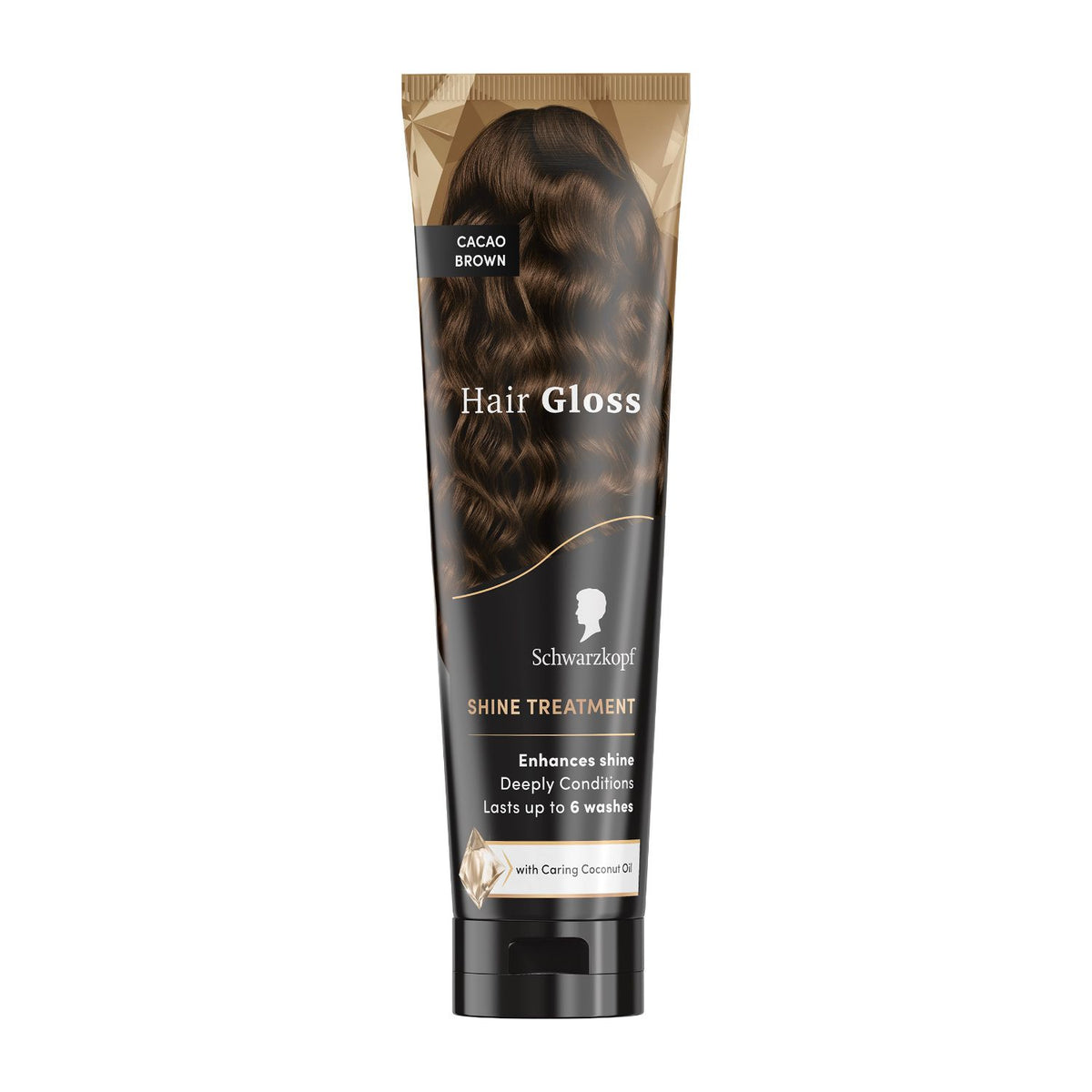 Schwarzkopf Hair Gloss Cacao Brown treatment 150ml, UK version
