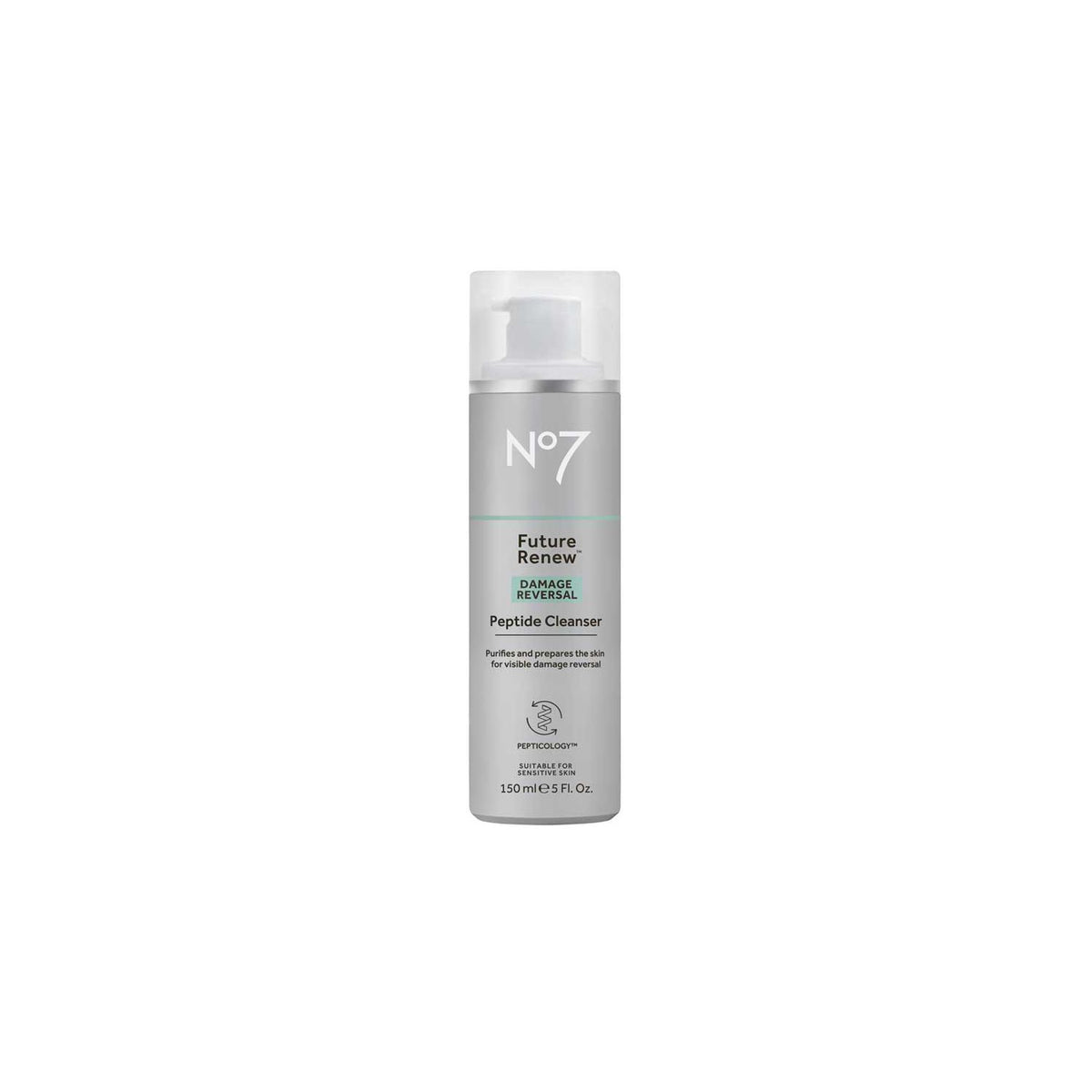 No7 peptide cleanser Future Renew 150ml, imported from the UK