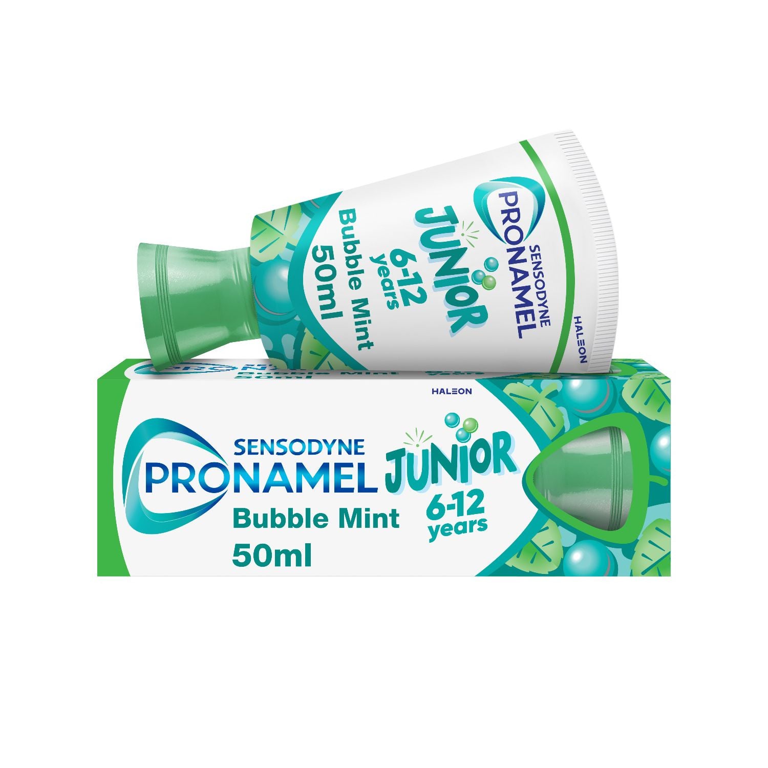Sensodyne Pronamel Junior Bubble Mint toothpaste 50ml, UK version