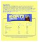 Boots Misfits Plant-Based Cookie Dough Protein Bar Vanilla 50g Snack - Kjøp online hos McGrocer