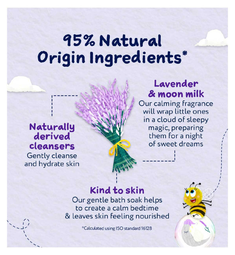 Childs Farm bath soak lavender moon milk 250ml, UK version