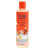Childs Farm Hair  Body Wash Sweet Orange 250ml Gentle Tear-Free Formula for Kids Babies  Sensitive Skin
