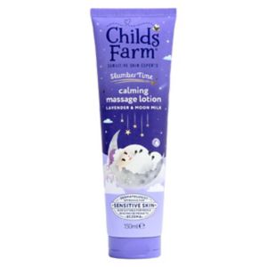 Boots Childs Farm SlumberTime لوشن تدليك مهدئ برائحة اللافندر وحليب القمر مرطب لطيف 150 مل - اشتري عبر الإنترنت من McGrocer