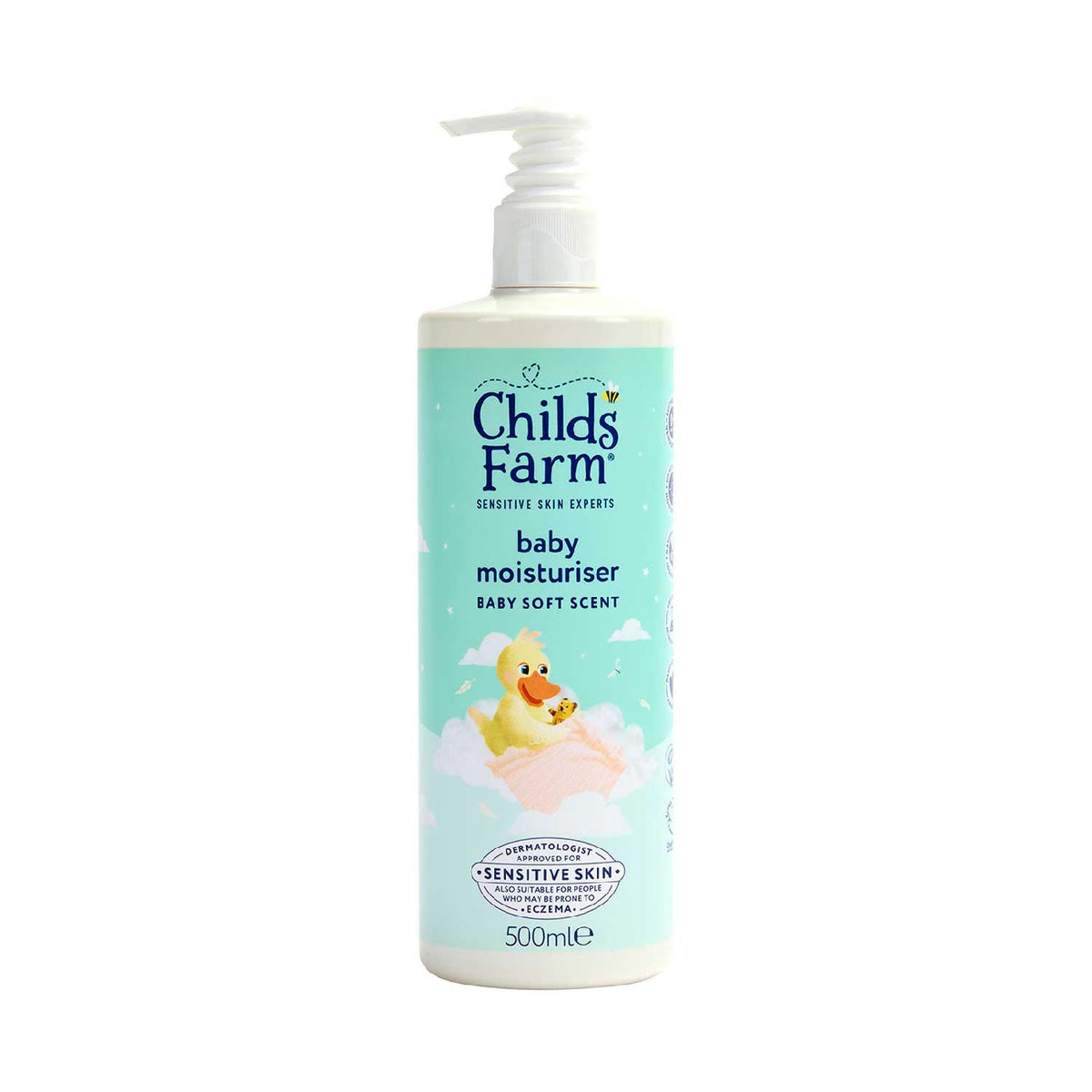 Childs Farm baby moisturiser Baby Soft Scent 500ml - British product