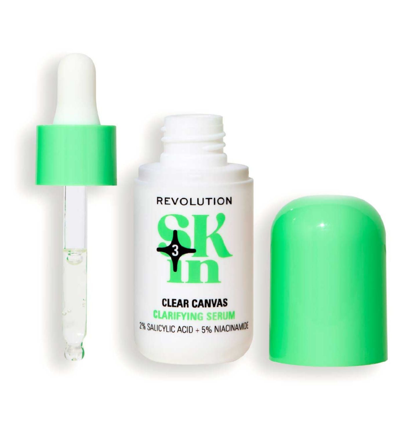 Revolution Clarifying Serum 5% Niacinamide 2% Salicylic Acid - British product