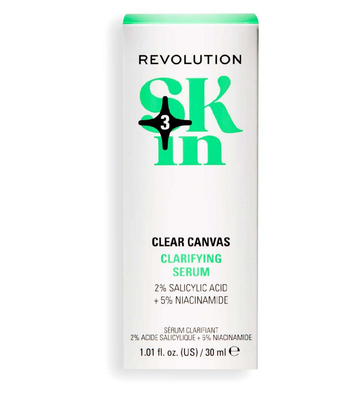Revolution Clarifying Serum 5% Niacinamide 2% Salicylic Acid - British product