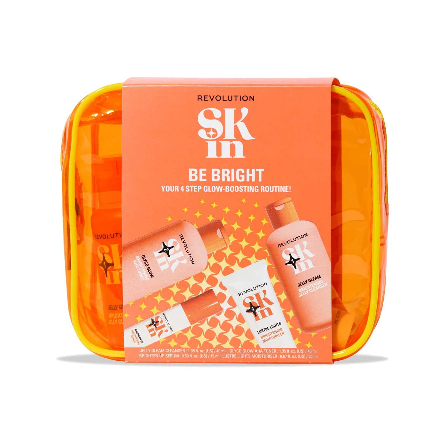 Revolution Skin Be Bright starter kit travel set - British product
