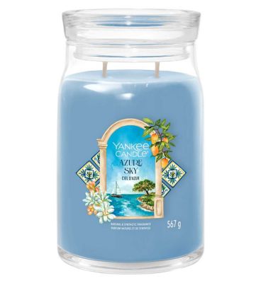 Yankee Candle Signature Large Jar Azure Sky Candle 567g
