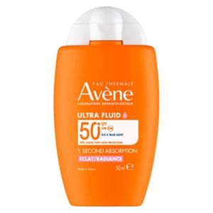 Avène Ultra Fluid Radiance SPF50+ All Skin Types 50ml - British product