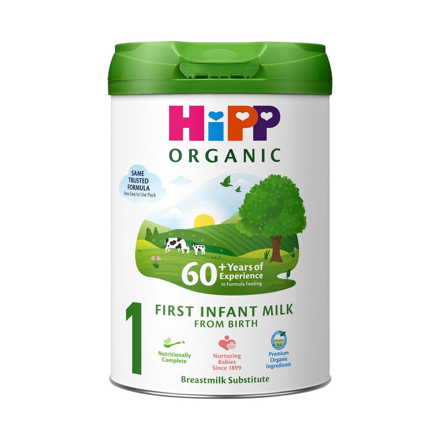 HiPP Organic first infant milk formula from birth 800g, imported from the UK