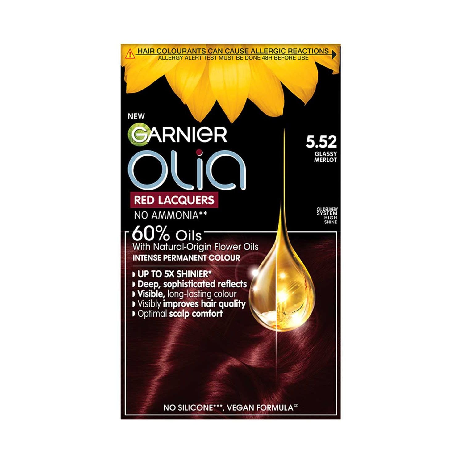Garnier Olia 5.52 Glassy Merlot - British product