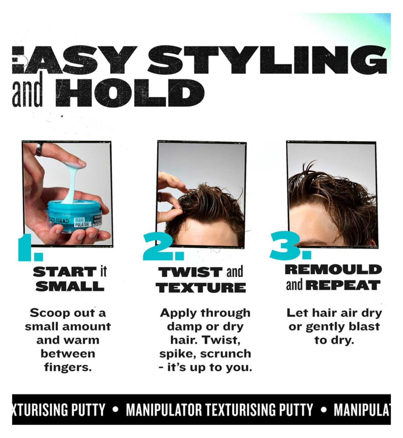 Tigi Bed Head Manipulator hair paste 57g (British brand)