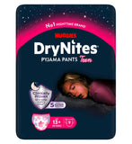Huggies DryNites bedwetting pants for girls 13+ 49-60kg - British product