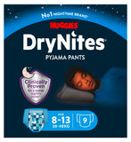 Huggies DryNites bedwetting pants for boys 8-13 30-48kg - British product