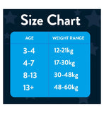 Huggies DryNites bedwetting pants for boys 8-13 30-48kg - British product