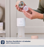 Nuby RapidSterilise Plus UV steriliser, imported from the UK
