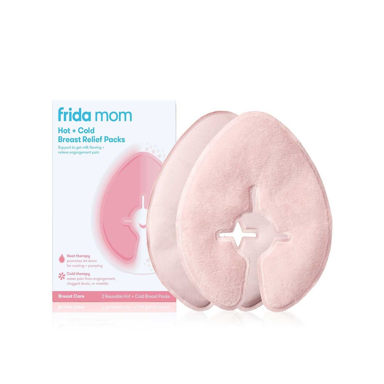 Frida Mom Breast Relief Packs Hot and Cold, imported from the UK