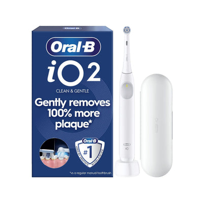 Boots Oral-B iO2 Simple White Electric Toothbrush Travel Case- Buy online at McGrocer