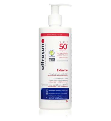 SPF50+ Broad Spectrum Sun Protection Lotion 400ml for Sensitive Skin