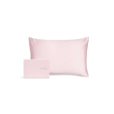 Boots Silk Addict Mulberry Silk Pillowcase Pale Pink 75x50cm Pillow Cases- Buy online at McGrocer