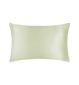 Silk Addict olive green mulberry silk pillowcase (British brand)