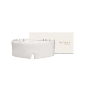 Silk Addict Sleep Mask Ivory (British brand)
