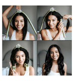 Silk Addict Heatless Curler Set Olive Green One Size (British brand)