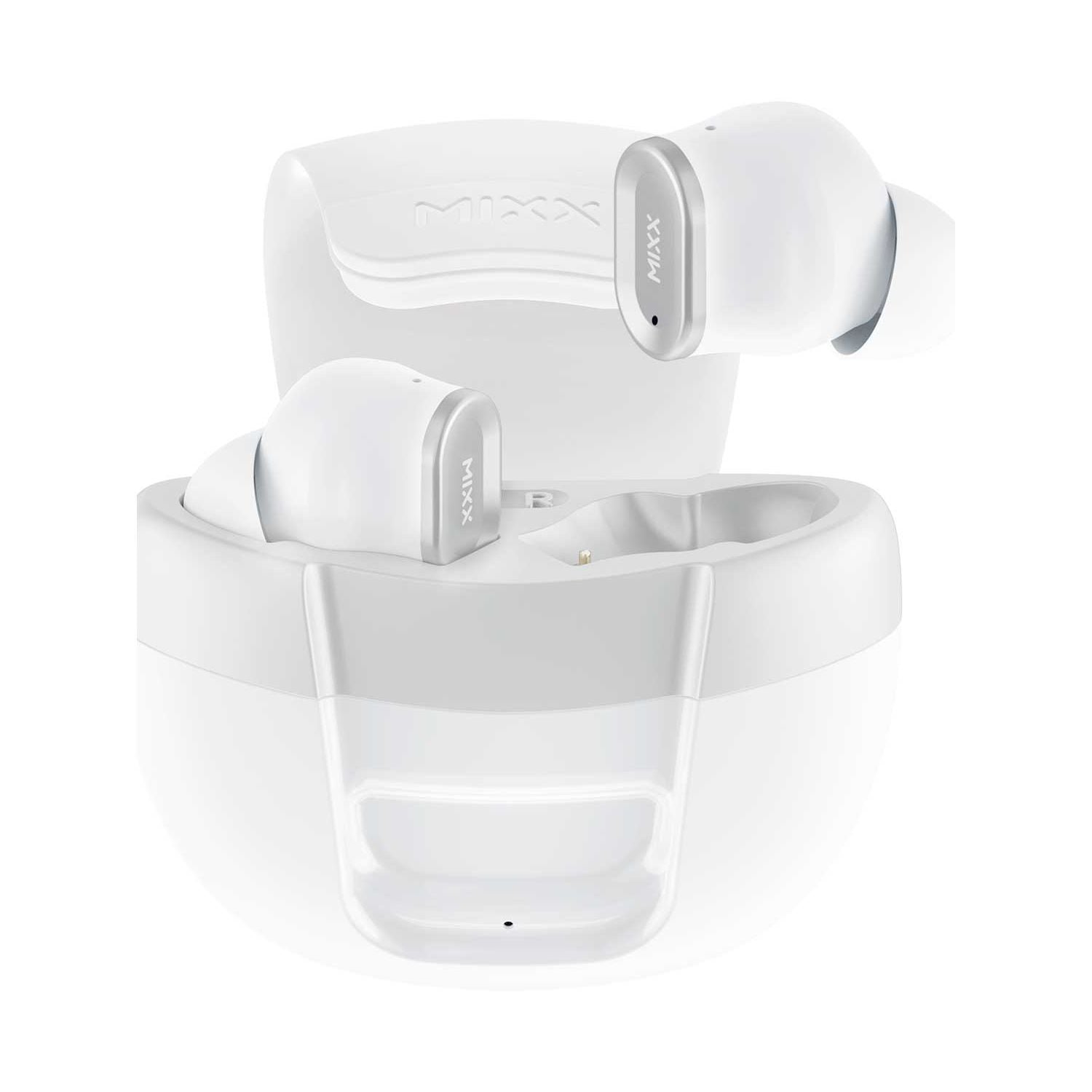 Mixx True Wireless Earphones White, imported from the UK