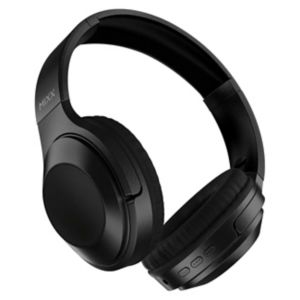 Mixx StreamQ C1 on ear black headphones (British brand)