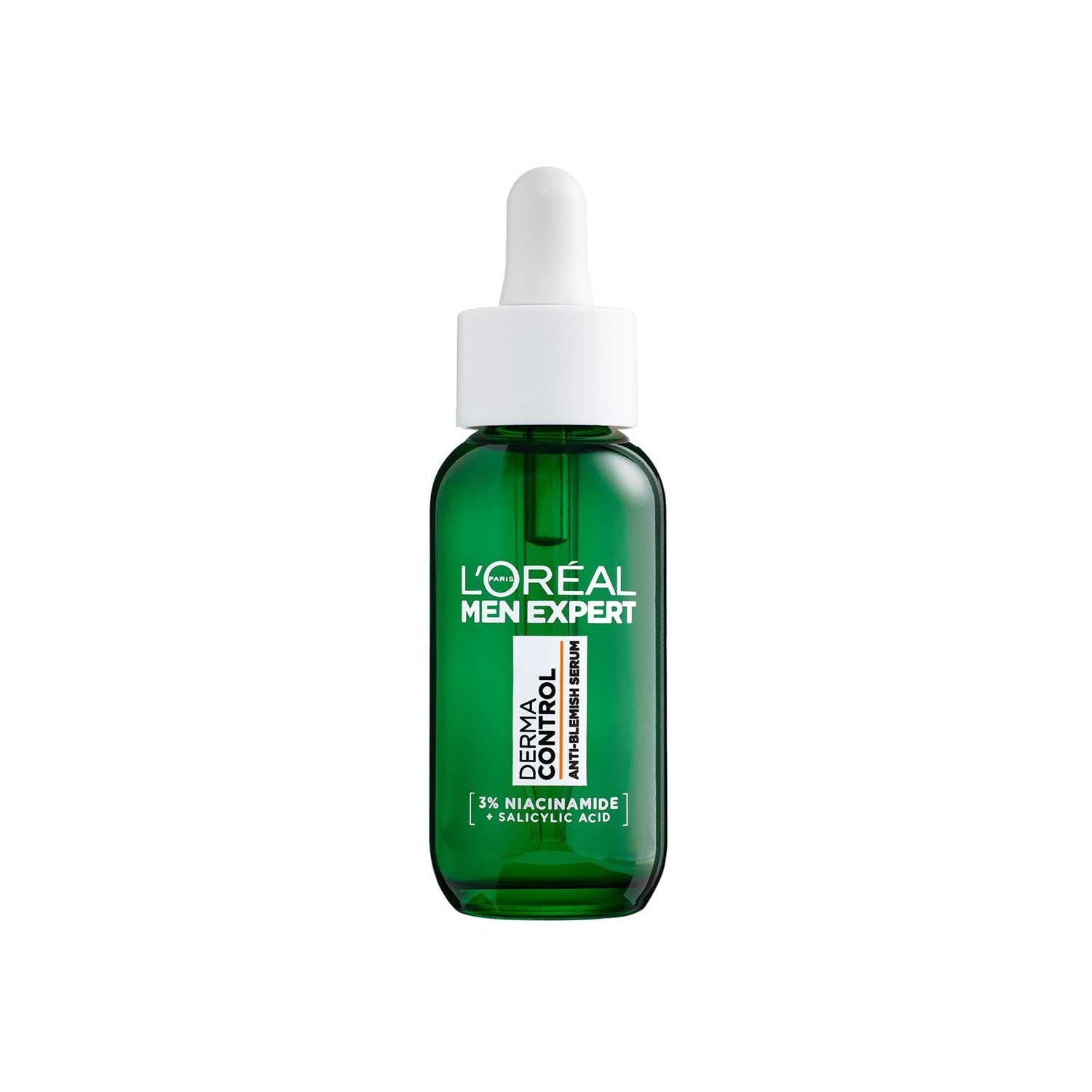 L'Oréal Men Expert Derma Control Anti-Blemish Serum, for Oily & Blemish-Prone Skin, 30ml