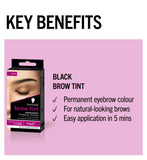 Schwarzkopf brow tint Black, imported from the UK