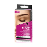 Schwarzkopf brow tint dark brown kit, imported from the UK