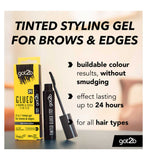 got2b Glued tinted brow gel in black 16ml, UK version