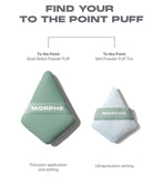 Morphe To The Point Mini Powder Puffs Trio, imported from the UK